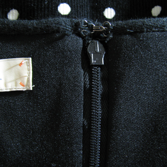 G.H. Bass & Co. Polka Dot Corduroy Sz 12 Dress - Picture 5 of 8